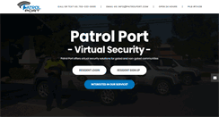 Desktop Screenshot of patrolport.com